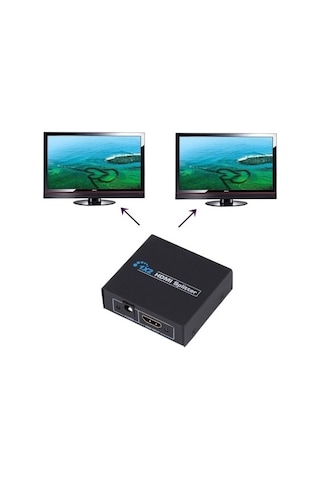 2 Port Hdmi Switch Hdmi Çoklayıcı Çoğaltıcı Splitter Çoklama 4571