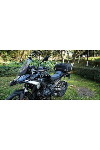 Cokima Explorer Su Geçirmez Motosiklet Arka Çanta 48l Sırt Çantasına Dönüşebilir Siyah