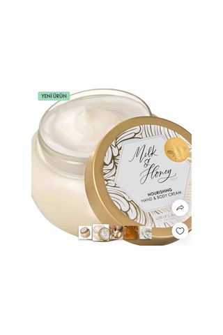 Milk Honey Gold Besleyici El,vücut Kremi 250ml %100 Orjinal,barkodlu Urun