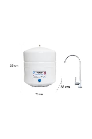 8 Aşamalı Pompalı Alkali-detox Su Arıtma Cihazı