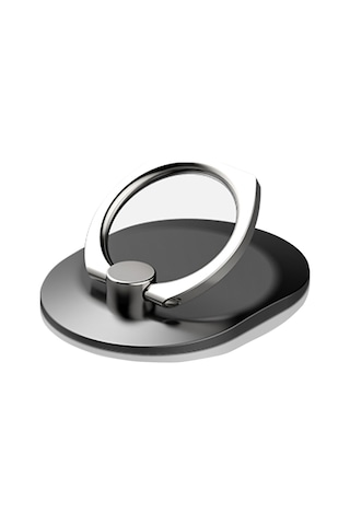 Suofeng Evrensel Akıllı Telefon Desteği: 360 Döner 180 Çevirilebilir, İnce Gizli Siyah, Yeniden Kullanılabilir, Güçlü Tutuculu Parmak Tutucu