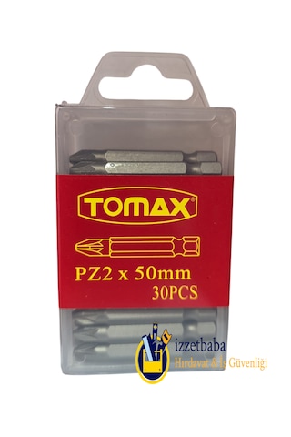 Tomax Pz2 X 50 Mm Bits Uç 30 Adet