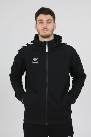Hummel Armin Pro Pamuklu Sweatshirt Siyah