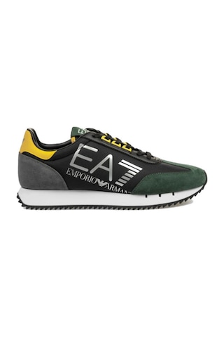 Ea7 7x000541af18609 Erkek Günlük Ayakkabı Siyah - Yeşil