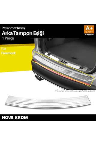 Fiat Freemont Krom Arka Tampon Eşiği 2012 Üzeri