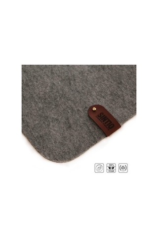 Sintio Keçe Mouseped 50x100cm Açık Gri Kaydırmaz Tabanlı , Oyuncu Gamer Mouse Pad, Büyük Boy Large Ofis Tipi M