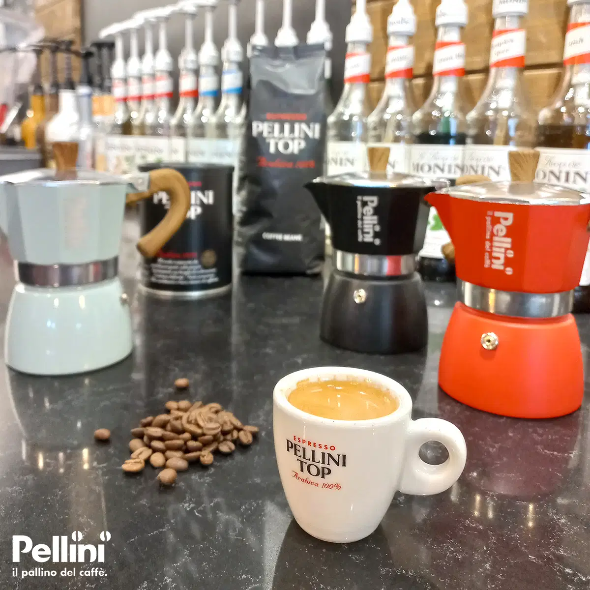 Pellini Top Çekirdek Kahve 500 Gr 2'li Set Çekirdek Kahve