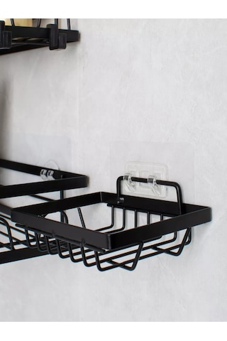 Vieen Siyah Sabunluk Rafı 244991545 Siyah