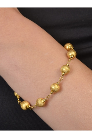 Çelikoğlu Kuyumculuk 14 Ayar Altın Habbe Bileklik 9,66 Gr Sarı Altın