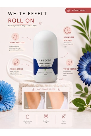 Alüminyumsuz Beyazlatıcı Etkili Roll On 50 Ml Ultra Male