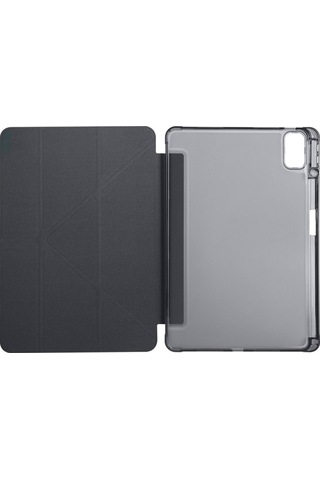Huawei Matepad Se 10.4 Uyumlu Kalem Bölmeli Standlı Tri-folding Tablet Kılıfı Kapaklı Kılıf