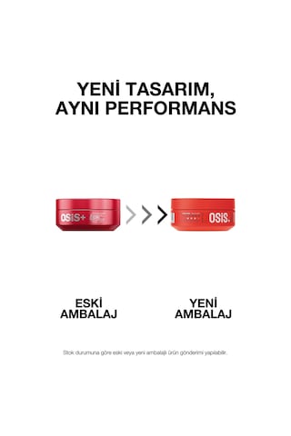 Schwarzkopf Osis Flexwax Ultra Güçlü Krem Wax 85 ML