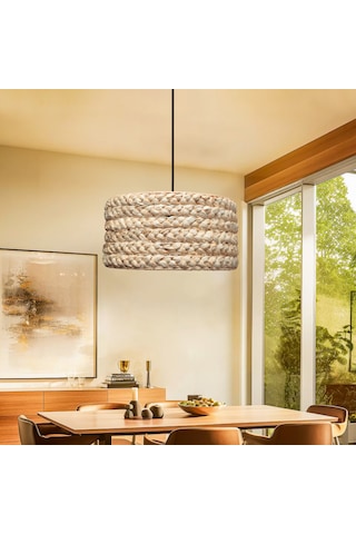 Homing Fiesta Natural El Yapımı Sarkıt Sl011 Bej