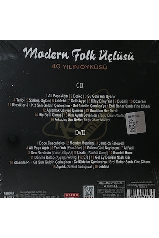Modern Folk Üçlüsü - 40 Yılın Öyküsü CD