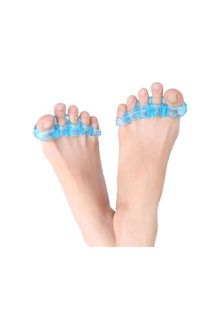 Ayak 5 Parmak Ayırıcı Şekil Düzeltici Aparat Deluxe Pampered Toes Silikon 5 Parmak Ayraç