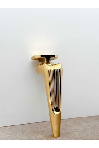 Legend Gold Mobilya Koltuk Ayağı Chester Komidin Tv Ünitesi Vestiyer Ayağı 21 Cm 1 Adet Altın
