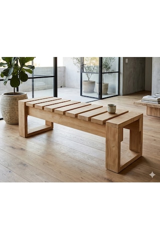 Naturel Bank Ladin Coast Ahşap 30x100