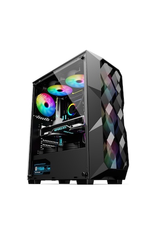 İzoly Midgard Fanlı RGB LEDUsb 3.0 500 W Atx Oyuncu Kasası