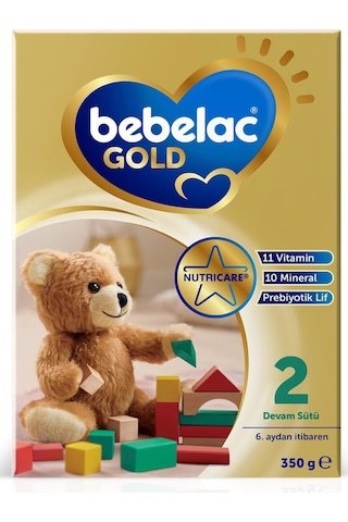 Bebelac Gold 2 Bebek Devam Sütü 350 G
