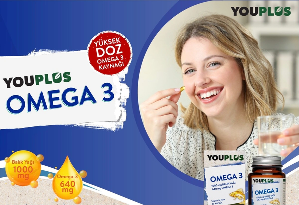 Youplus Omega-3 30 Kapsül 2 Adet