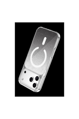 Onegif Apple İphone 17 Pro Sora Simli Magsafe Kapak - Siyah