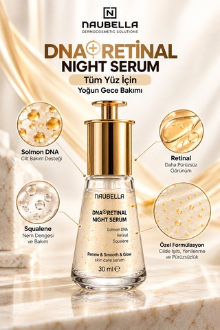Dna Retinal Night Serum Yaşlanma Karşıtı Cilt Serumu