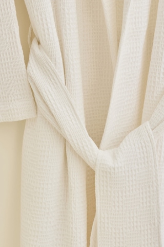 Kaşmir Home Zoe Muslin Bornoz Offwhite