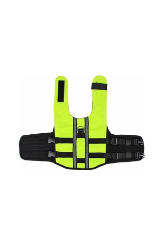 Pet Hava Yastığı Can Yeleği Şişme Katlanır Köpek Açık Taşınabilir Güvenlik Mayo, Boyut: L