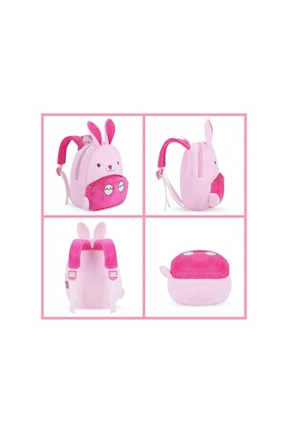 Bunny Küçük Pelüş Sırt Çantası, Erkek, Kız, Anaokulu, 1-2-3 Yaş Diğer