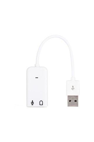 Harici Kablolu 7.1 Usb Ses Kartı 3.5mm Mikrofon Çevirici Dönüştür