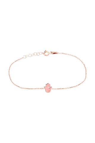 Cosar Silver 925 Ayar Zirkon Taşlı Hamsa Kolye Rose Cosar Silver 925 Ayar Zirkon Taşlı Hamsa Kolye Rose