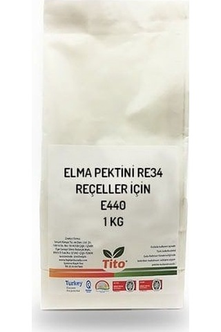 Elma Pektini Re34 E440 Reçeller İçin Gıda Tipi 1 Kg