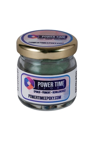 Sedefli Metalik Toz Pigment Boya / Zümrüt Yeşili / Epoksi Için