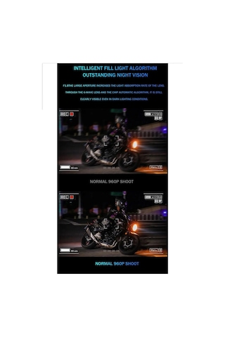 1080p Kameralı Wifi 3000 Mah Su Geçirmez Bluetooth 5.4 Kask Kulaklık