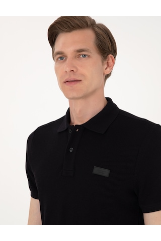 Pierre Cardin Erkek Siyah Tişört 50309959-vr046 Siyah