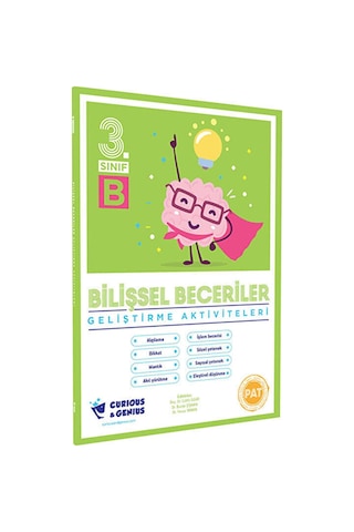 Curious&Genius Pat 3. Sınıf Bilişsel Beceriler Geliştirme Aktivite Seti