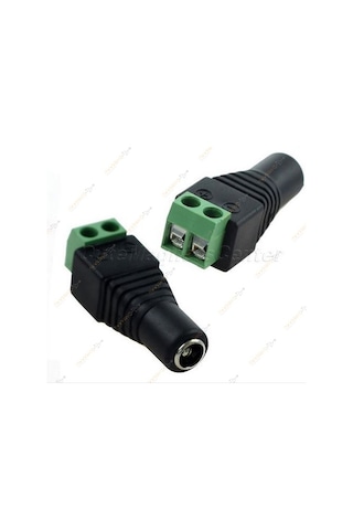 Cat5 Cat6 To Bnc Video Balun Power Güç Konnektör