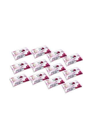 Alo Baby Gül Kokulu Islak Havlu 12 X 90'Lı