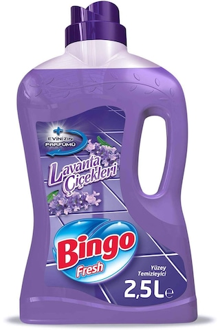 Bingo Lavanta Çiçekleri Yüzey Temizleyici 2,5lt Tekli