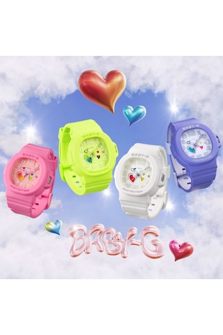 Casio Bga-10-6adr Kol Saati Renkli