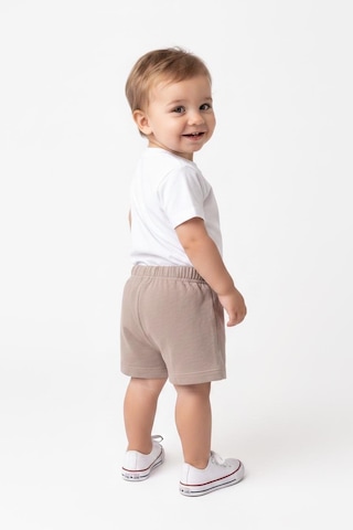 MiaBaby Bebek Müslin Şort Bej