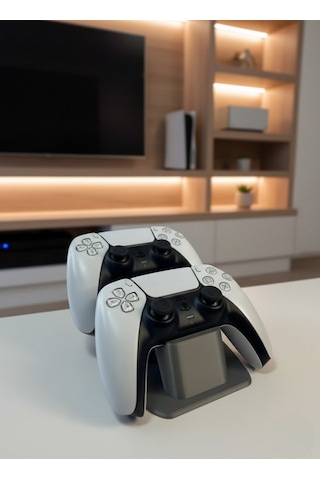 Cosmotex İkili Gamepad Tutucu Antrasit