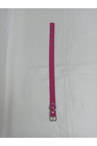 Kozaklı Küçük Irk Köpek Tasması Pembe 50 x 2.5 CM Pembe