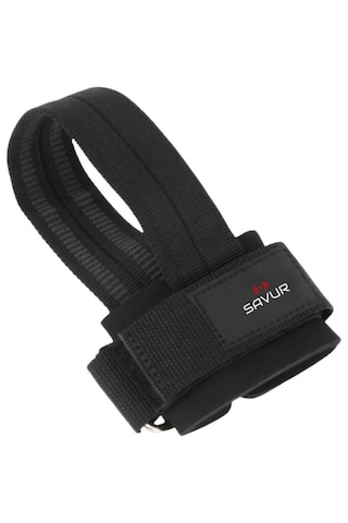 Savur Pro Lifting Straps 2'li Paket Siyah