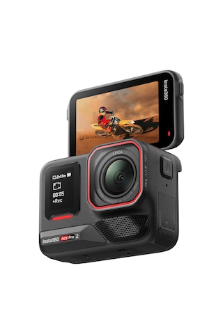 Ace Pro 2 Xplorer Bundle 8K Aksiyon Kamera Siyah / Gümüş Deklanşör Düğmeli Tutma Aparatlı Set