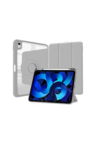 Apple Uyumlu iPad Air 5 Air 4 10.9 Kılıf Dik-Yatay Kalem Bölmeli A2072 A2316 A2324 A2325 A2588 A2589 A2591