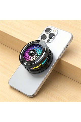 Go Des Gd-pc010 Yapay Zeka Destekli Magnetik Telefon Soğutucu Fan Siyah