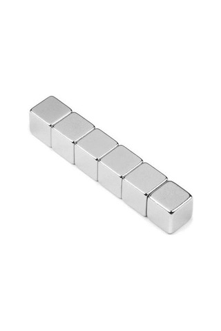 Hdg 10 Adet 10mm X 10mm X 10mm Güçlü Küp Neodyum Mıknatıs