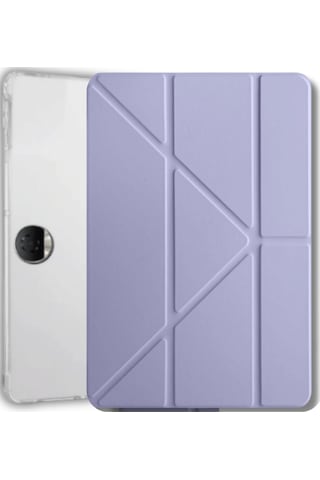 Honor Pad 9 12.1 İnç 2024 Uyumlu Manyetik Akıllı Kalem Bölmeli Tablet Kılıfı Kapaklı Kılıf