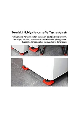 Tekerlekli Mobilya, Beyaz Eşya, Ofis Eşyaları Kaydırma Ve Taşıma Aparatı